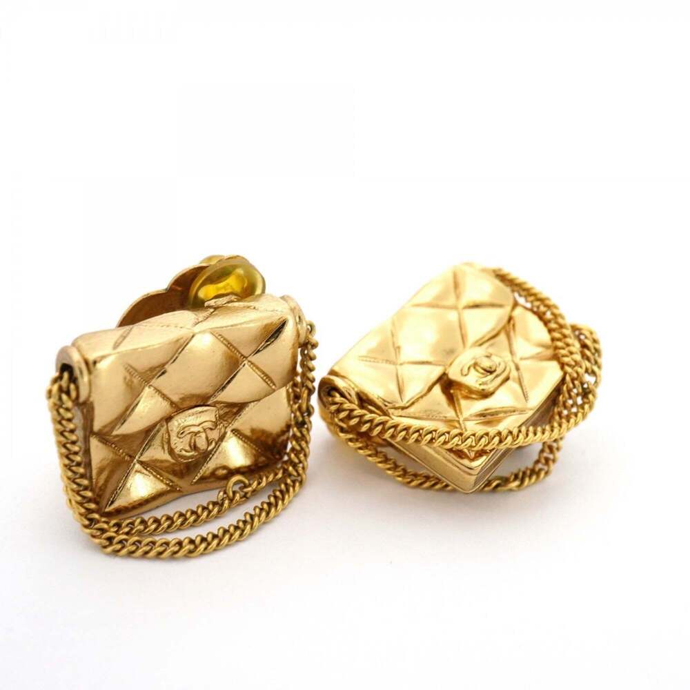 CHANEL Gold Earrings - Picture 2 of 6